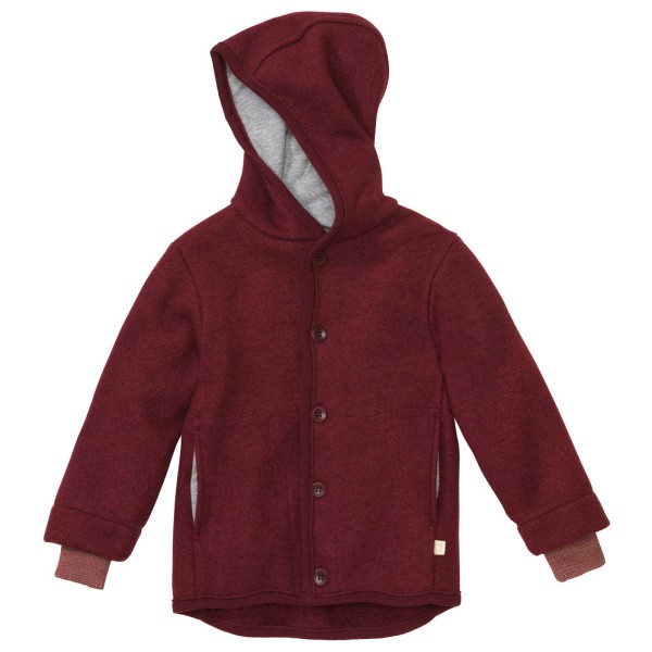 disana - Kid's Walk-Jacke - Wolljacke Gr 110/116 rot von disana