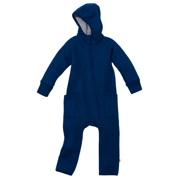 disana - Kid's Zipp-Overall - Overall Gr 110/116 blau von disana