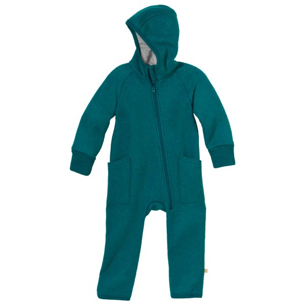 disana - Kid's Zipp-Overall - Overall Gr 110/116 blau von disana