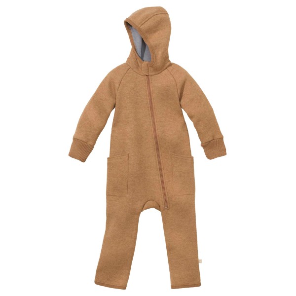 disana - Kid's Zipp-Overall - Overall Gr 50/56 beige von disana