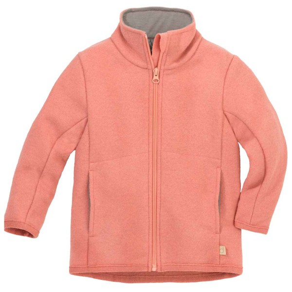 disana - Kid's Zipper-Jacke - Merinojacke Gr 122/128 rot von disana