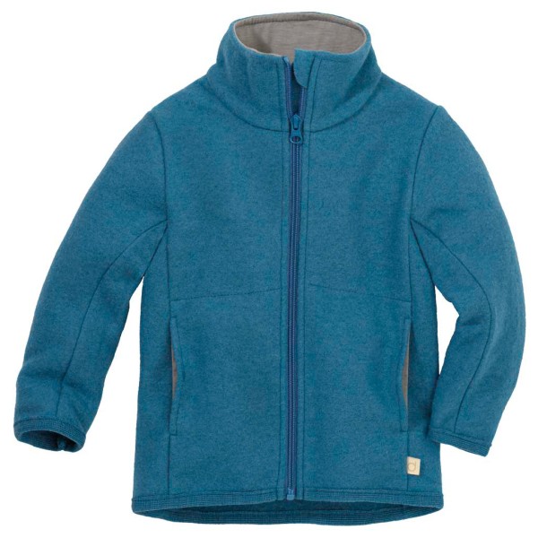 disana - Kid's Zipper-Jacke - Merinojacke Gr 134/140 blau von disana