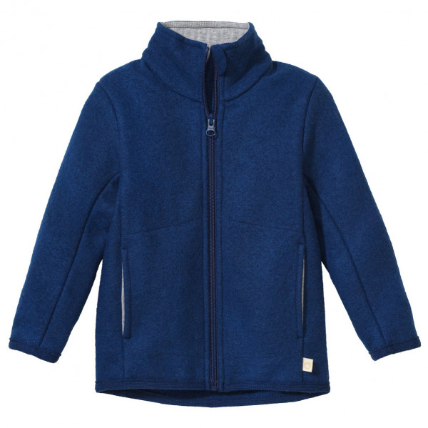 disana - Kid's Zipper-Jacke - Wolljacke Gr 122/128 blau von disana