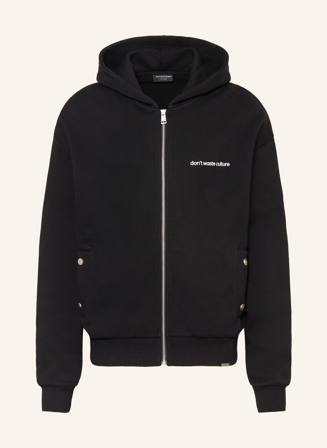 Don't Waste Culture Oversized-Sweatjacke Ale Maison schwarz von don't waste culture