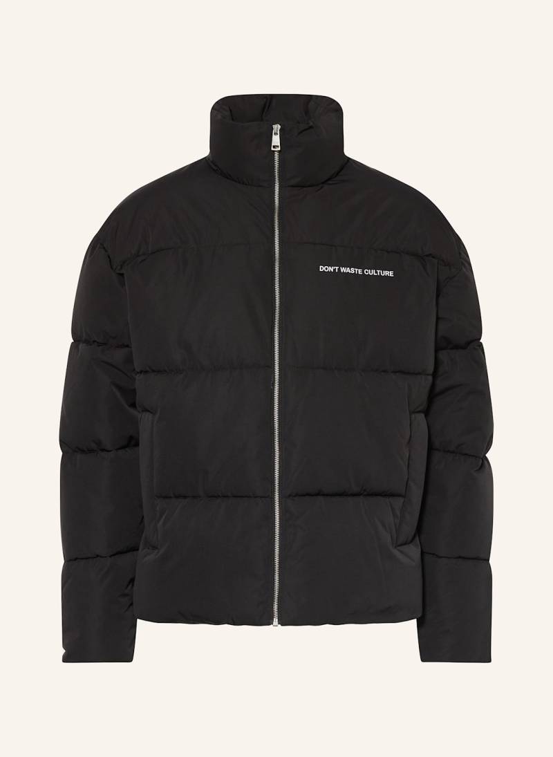 Don't Waste Culture Steppjacke Laore schwarz von don't waste culture