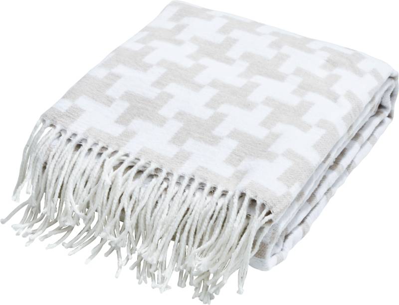 done.® Wohndecke »Mika«, Superweiche Wohndecke mit Fransen, Kuscheldecke von done.®