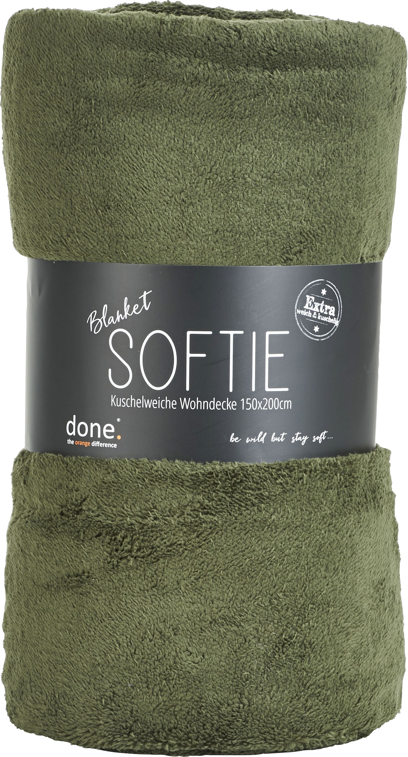 done.® Wohndecke »Softie«, Extra weiche Wohndecke aus softigem Teddy-Stoff, Kuscheldecke von done.®