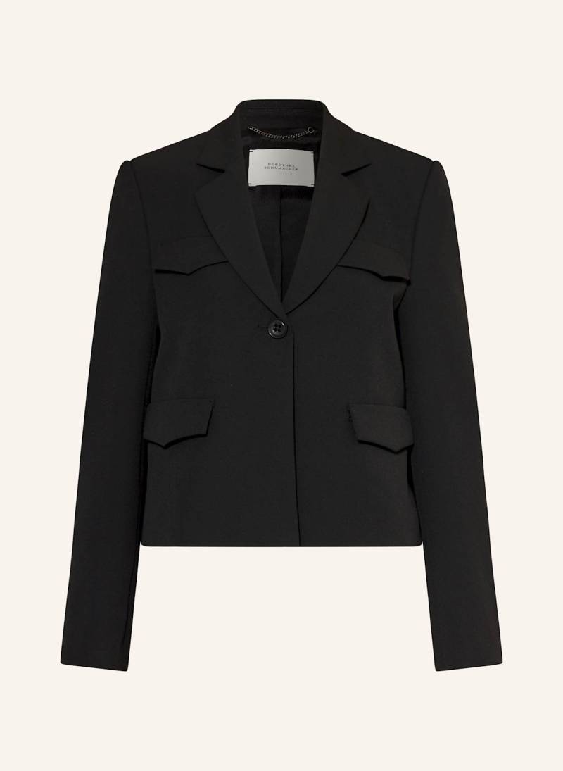 Dorothee Schumacher Blazer Casual Attraction schwarz von dorothee schumacher