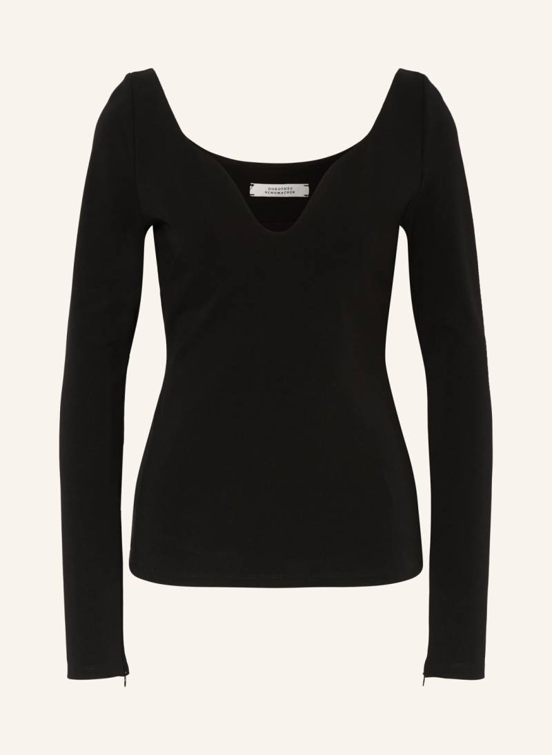 Dorothee Schumacher Longsleeve Soft Shape schwarz von dorothee schumacher