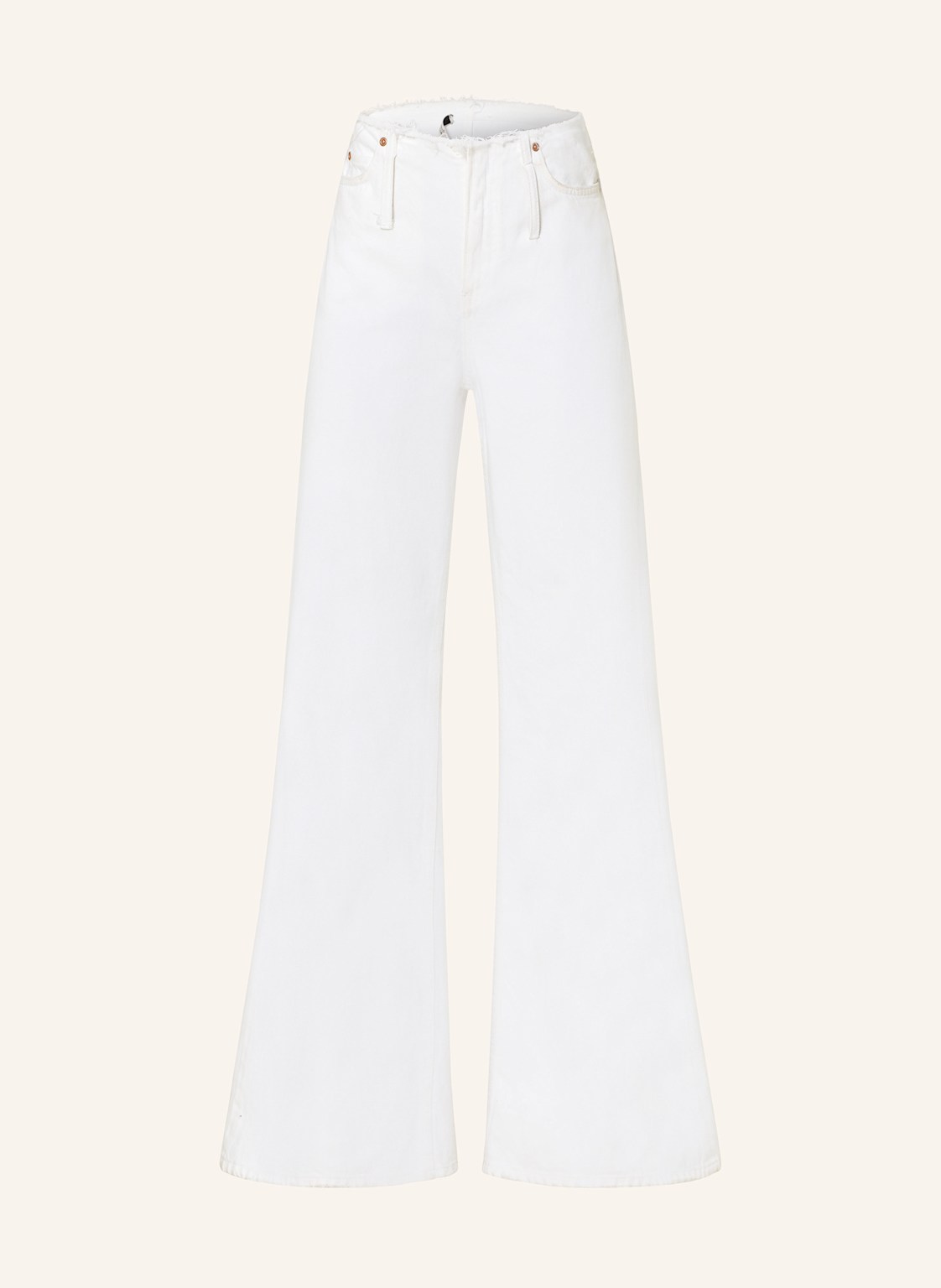 Dorothee Schumacher Bootcut Jeans Denim Attraction Ii weiss von dorothee schumacher