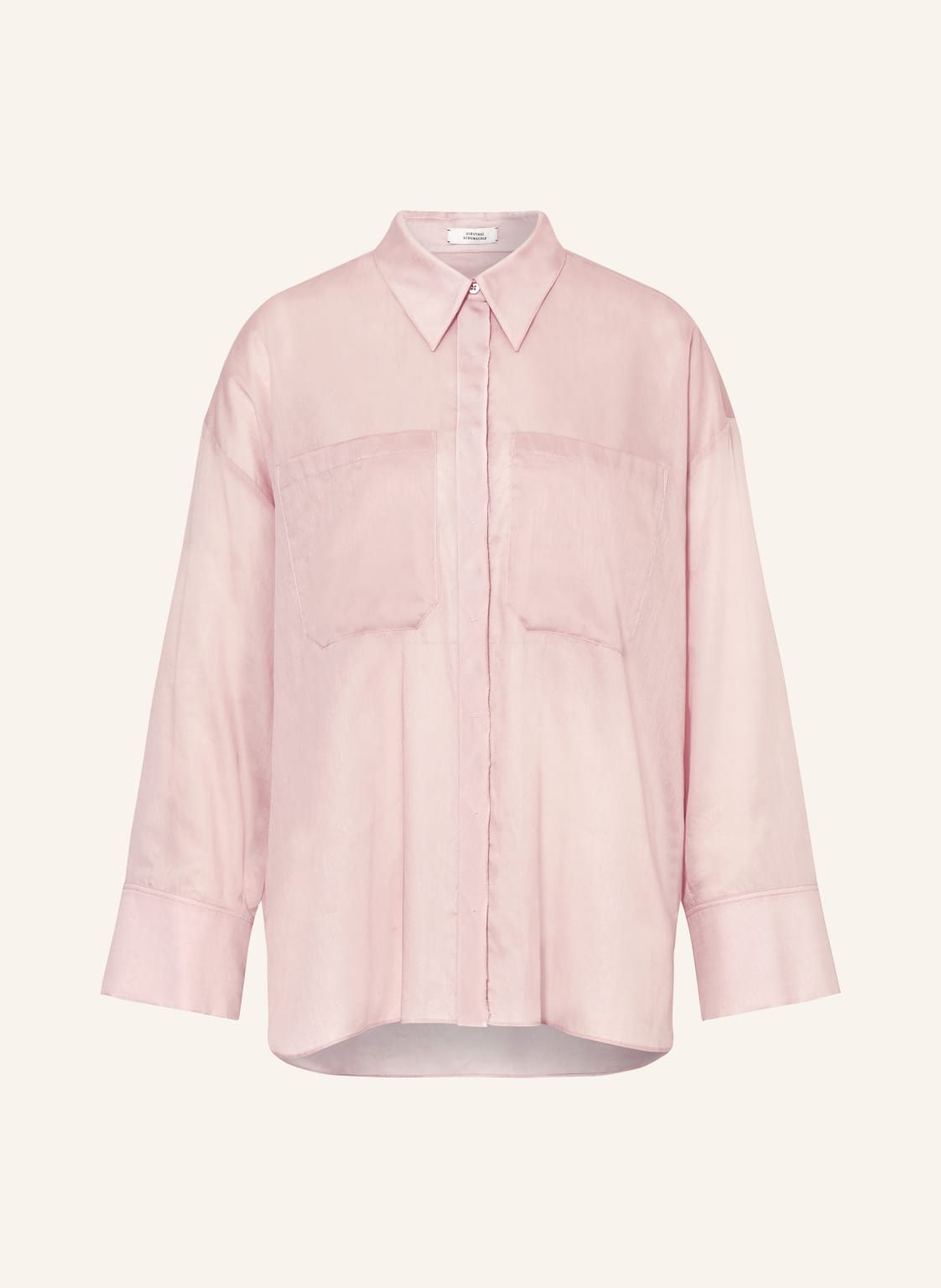 Dorothee Schumacher Hemdbluse Mit Volants rosa von dorothee schumacher