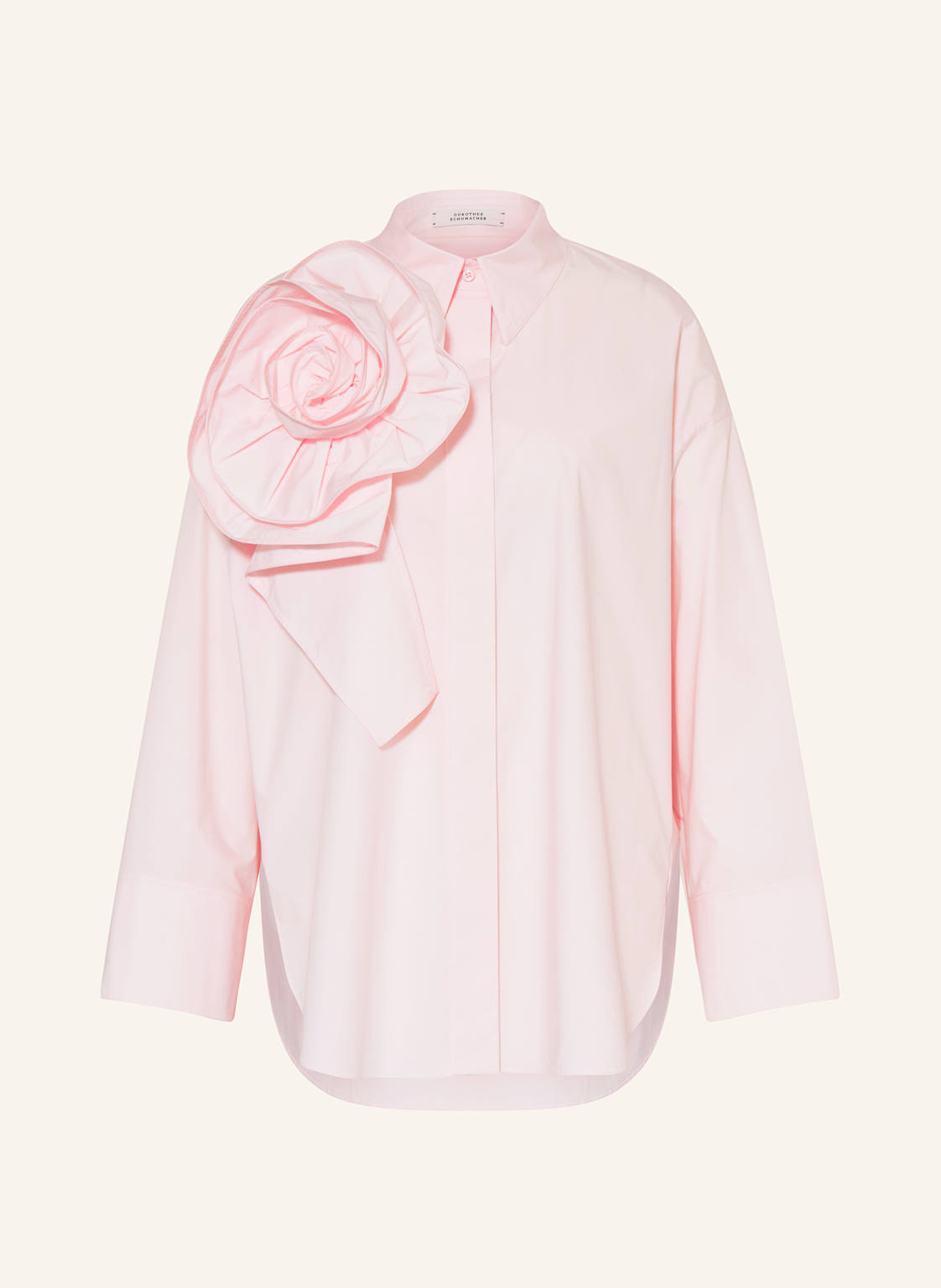 Dorothee Schumacher Hemdbluse Poplin Power rosa von dorothee schumacher