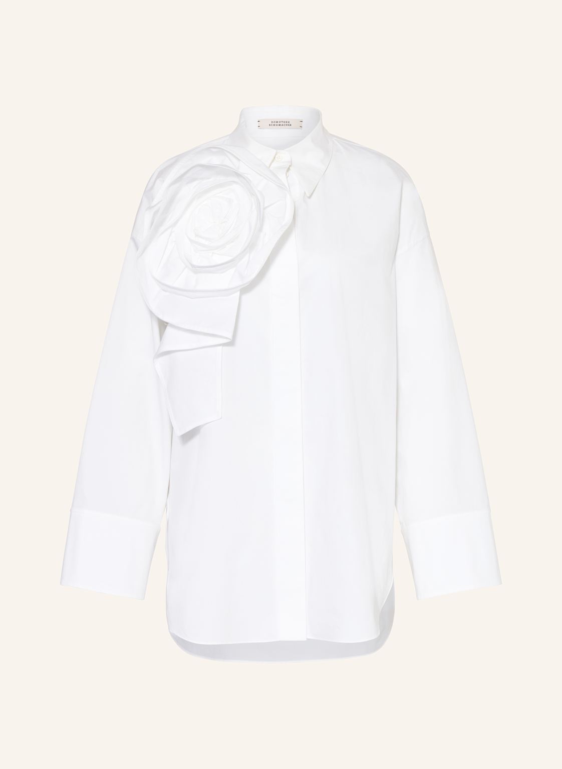 Dorothee Schumacher Hemdbluse Poplin Power weiss Dorothee Schumacher Hemdbluse Poplin Power weiss von dorothee schumacher