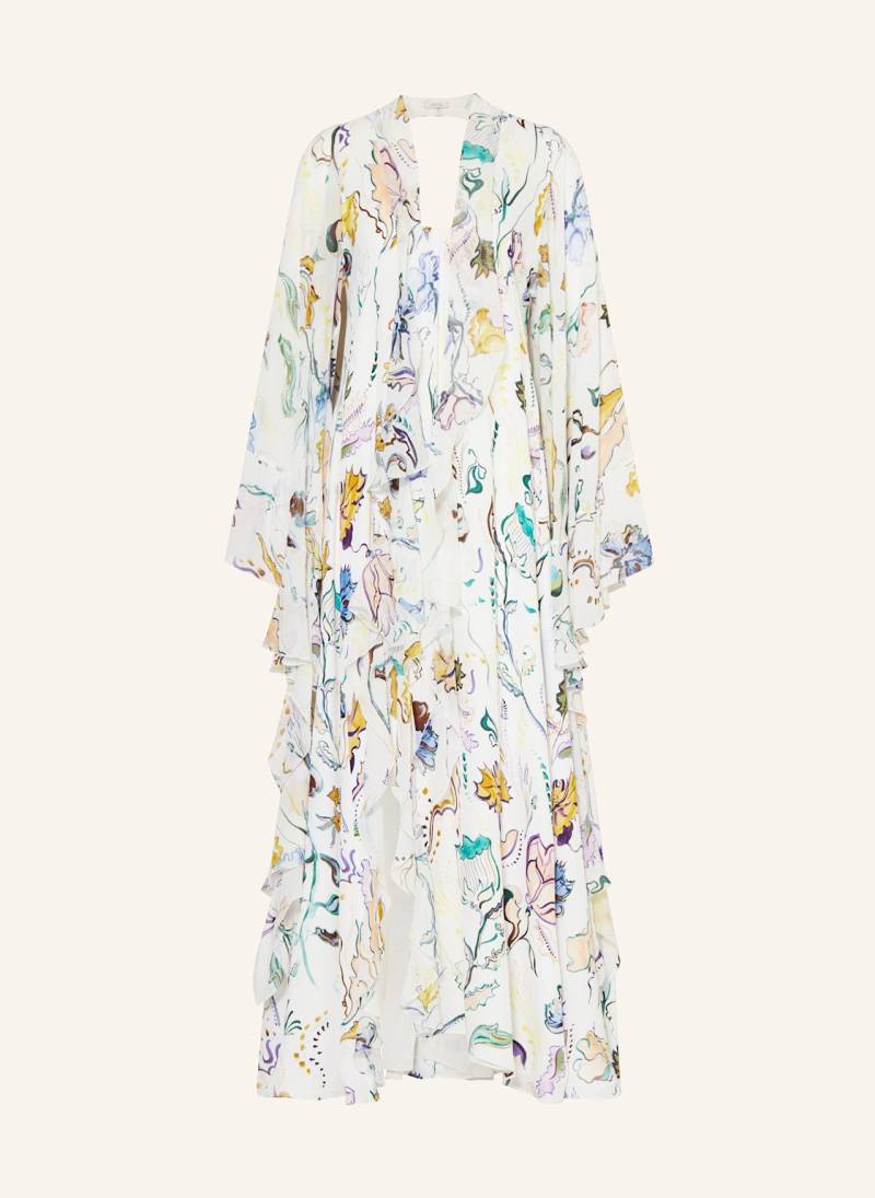 Dorothee Schumacher Kleid Floral Twist Mit Volants weiss von dorothee schumacher