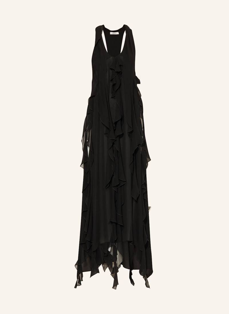 Dorothee Schumacher Kleid Sheer Twist I Mit Volants schwarz von dorothee schumacher