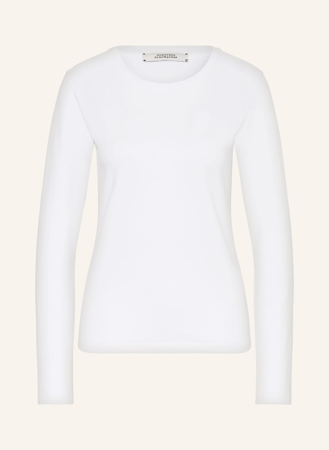 Dorothee Schumacher Longsleeve Alltime Favorites weiss von dorothee schumacher