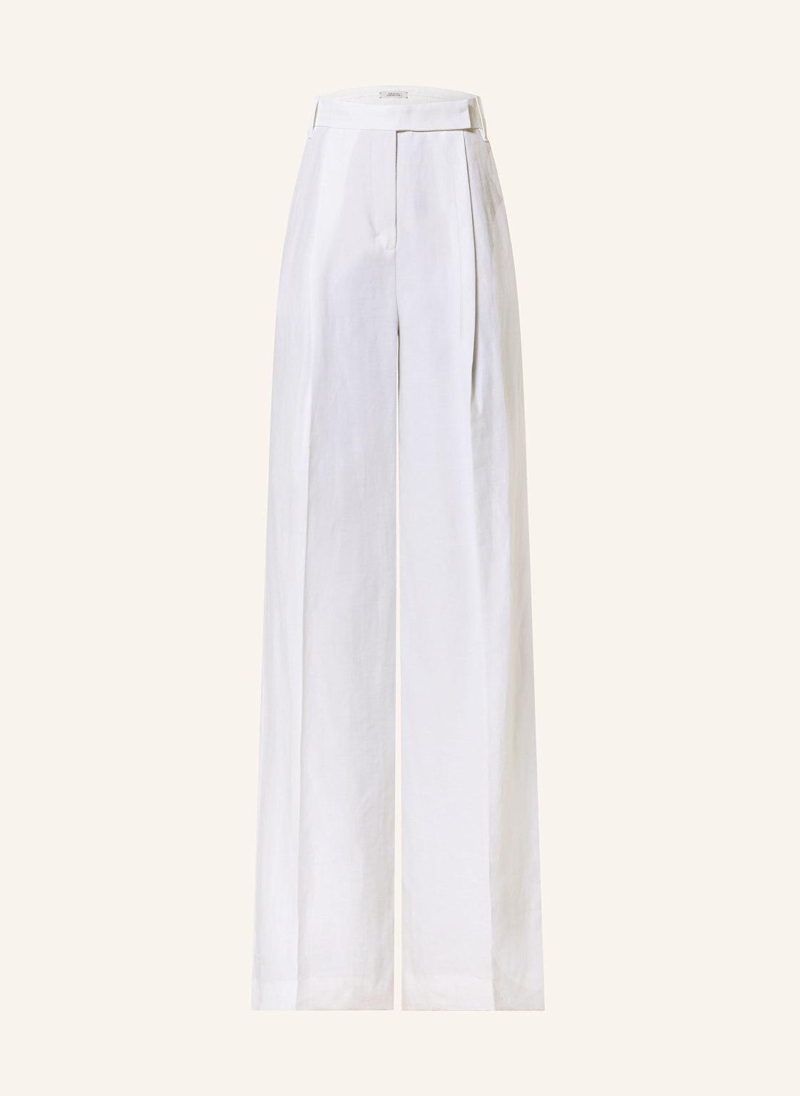 Dorothee Schumacher Marlenehose Summer Cruise Mit Leinen weiss Dorothee Schumacher Marlenehose Summer Cruise Mit Leinen weiss von dorothee schumacher