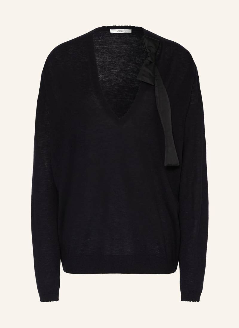 Dorothee Schumacher Pullover Delicate Statements Mit Cashmere schwarz von dorothee schumacher