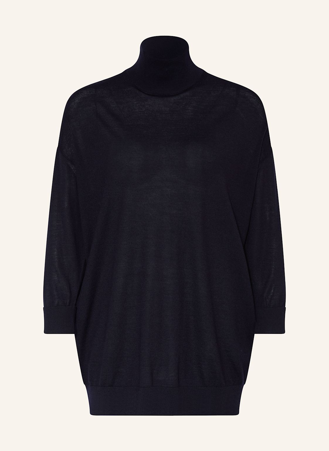 Dorothee Schumacher Pullover Shimmering Merino Aus Merinowolle Mit 3/4-Arm blau von dorothee schumacher