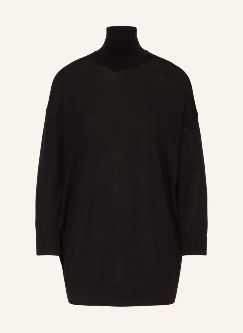 Dorothee Schumacher Pullover Shimmering Merino Aus Merinowolle Mit 3/4-Arm schwarz von dorothee schumacher