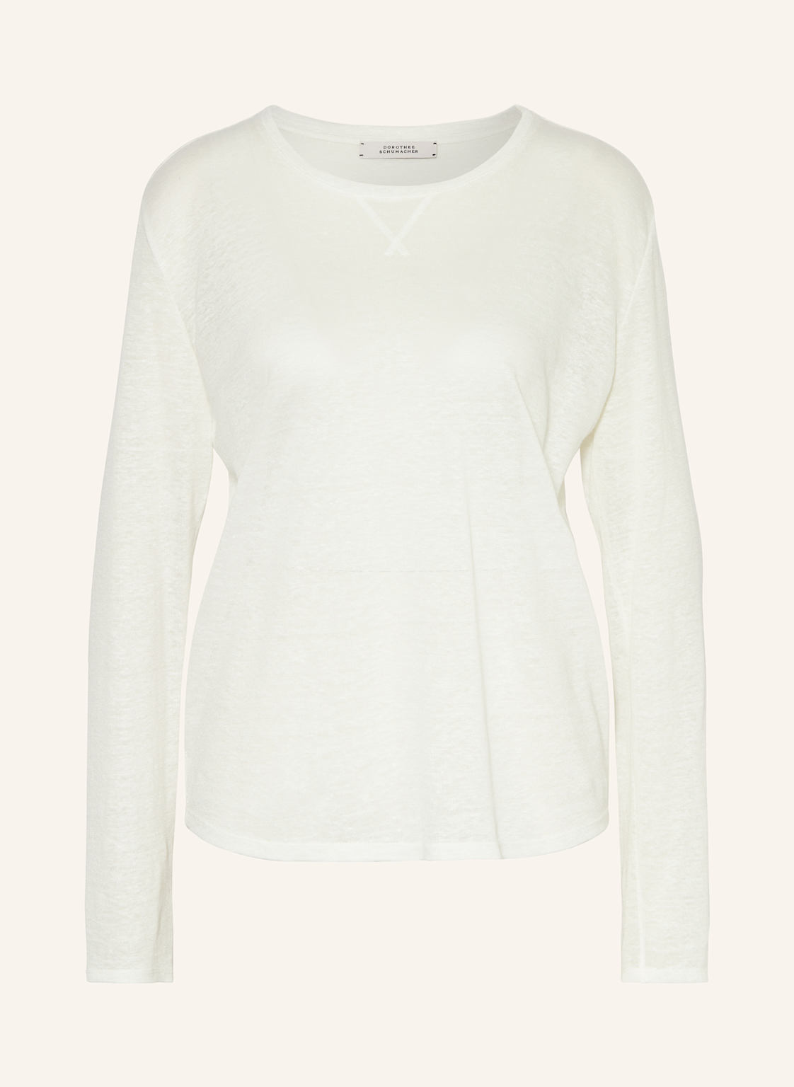 Dorothee Schumacher Pullover Natural Ease weiss von dorothee schumacher