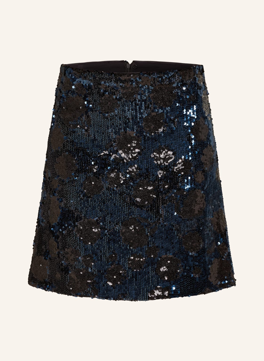 Dorothee Schumacher Rock Shimmering Attraction Mit Pailletten blau von dorothee schumacher