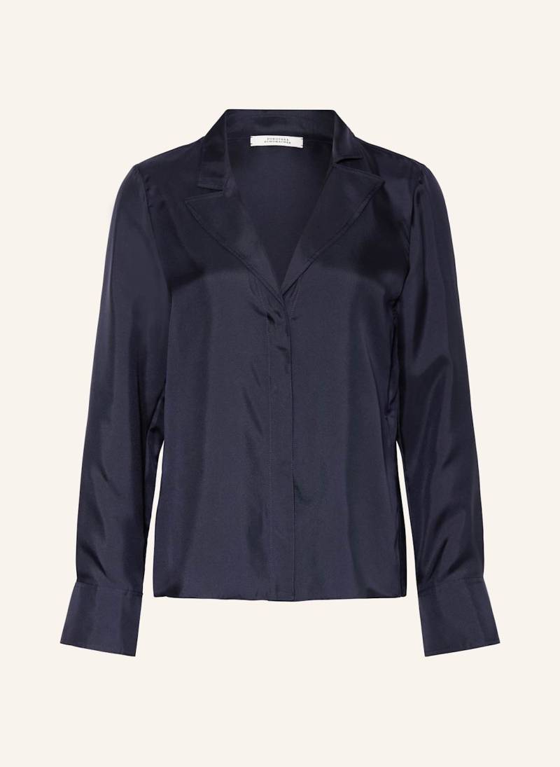 Dorothee Schumacher Seidenbluse Trench It Up Ii blau von dorothee schumacher