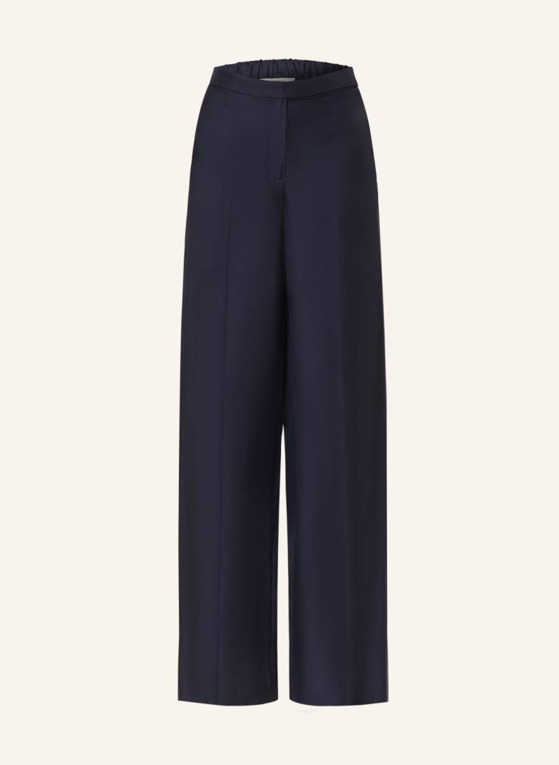 Dorothee Schumacher Seidenhose Trench It Up I blau von dorothee schumacher