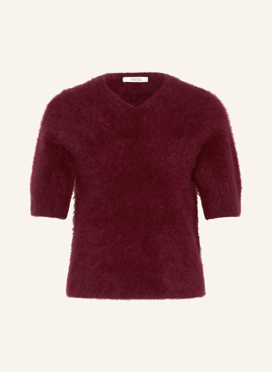 Dorothee Schumacher Strickshirt Fluffy Luxury Aus Cashmere rot von dorothee schumacher