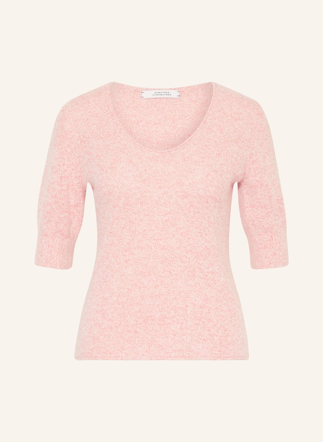 Dorothee Schumacher Strickshirt Luxury Delight Pullover Mit Cashmere pink von dorothee schumacher