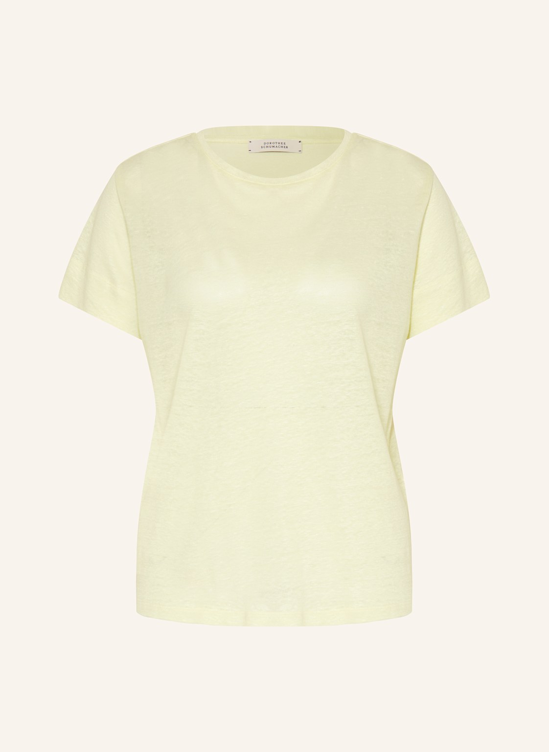 Dorothee Schumacher Strickshirt Natural Ease gelb von dorothee schumacher