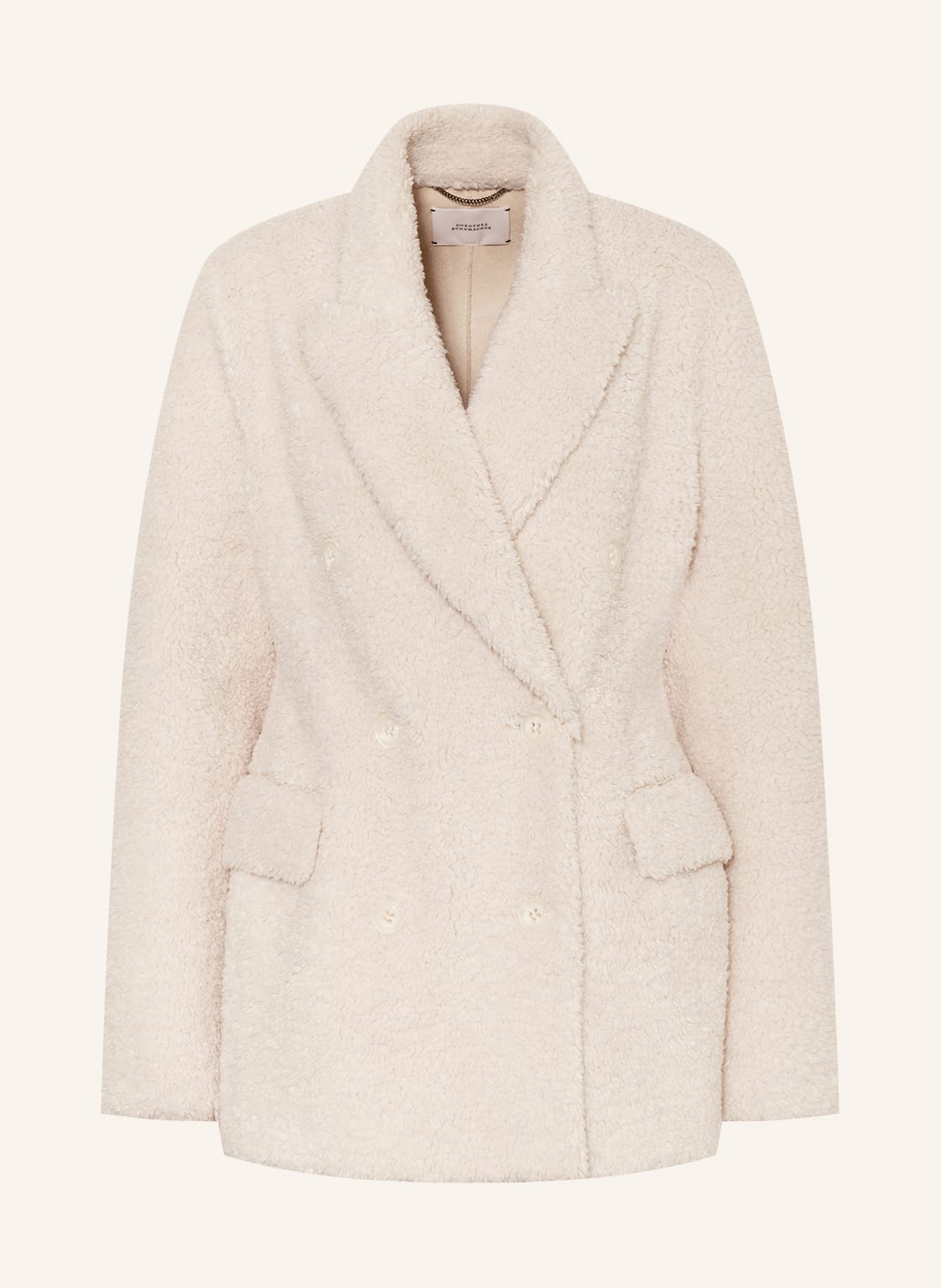 Dorothee Schumacher Teddyfell-Blazer weiss von dorothee schumacher