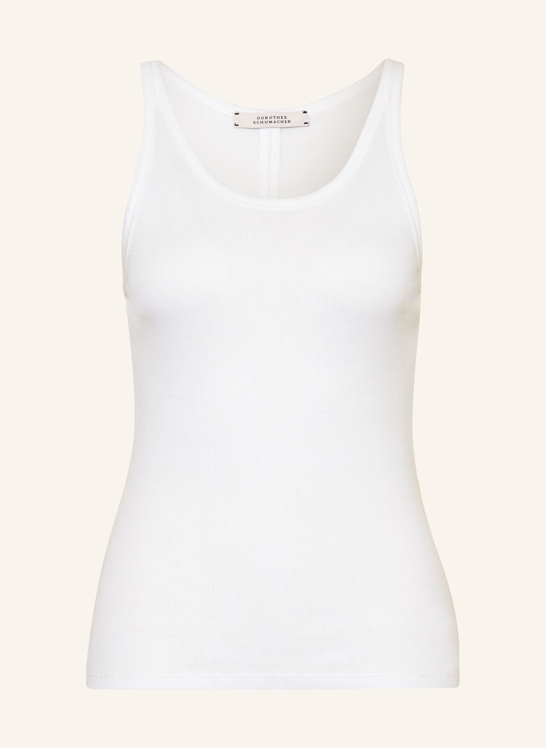 Dorothee Schumacher Top Simply Timeless Top weiss von dorothee schumacher