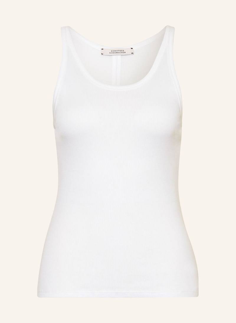 Dorothee Schumacher Top Simply Timeless Top weiss von dorothee schumacher