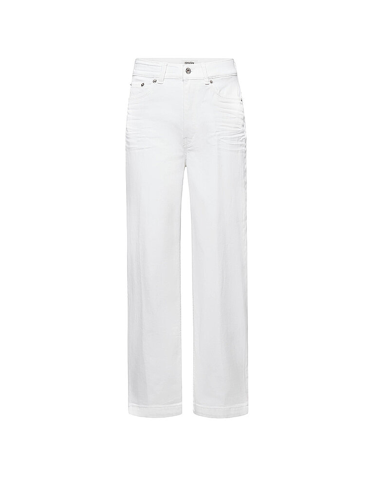 DRYKORN Jeans Straight Fit 7/8 FLOWN 10 weiss | 27/L34 von drykorn