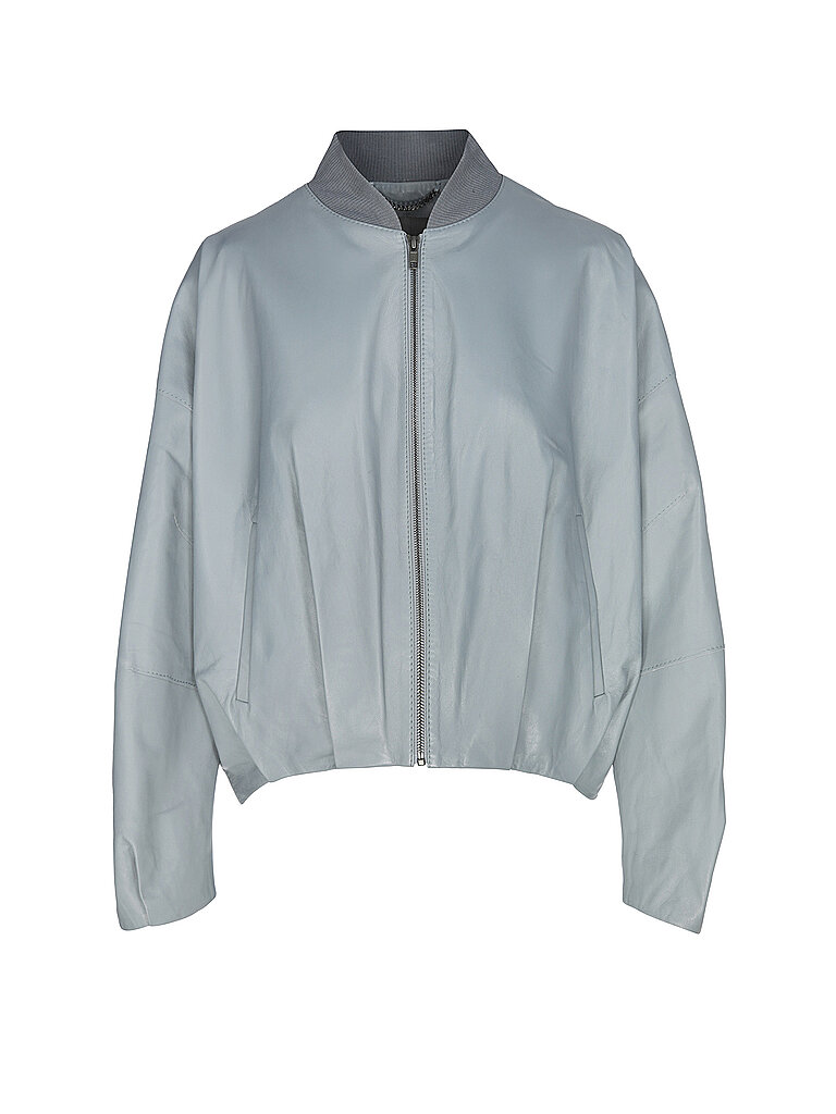 DRYKORN Lederjacke BRADDAN hellblau | 34 von drykorn