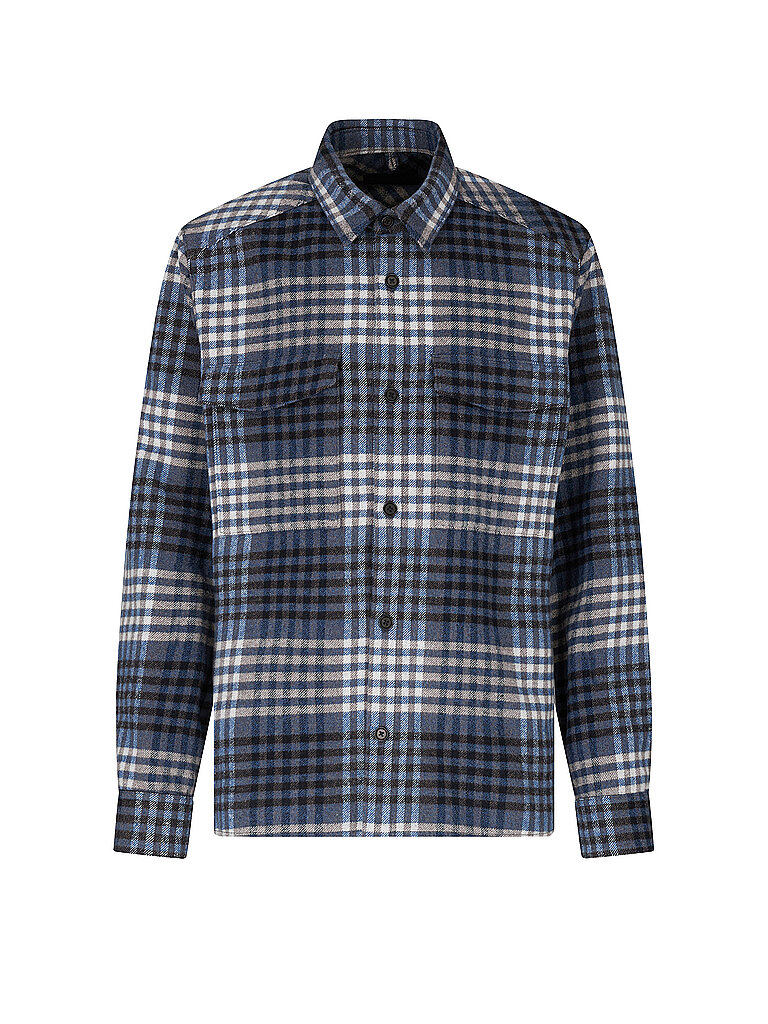 DRYKORN Overshirt GUNRAY blau | L von drykorn