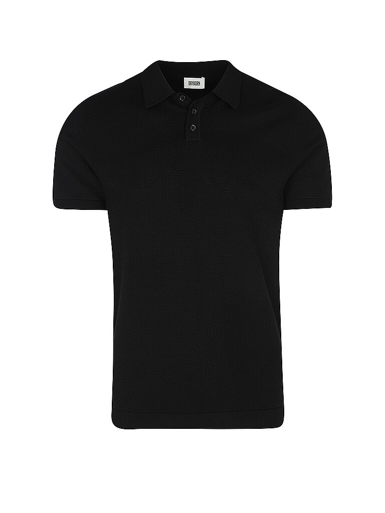 DRYKORN Poloshirt TRITON 1 schwarz | L von drykorn