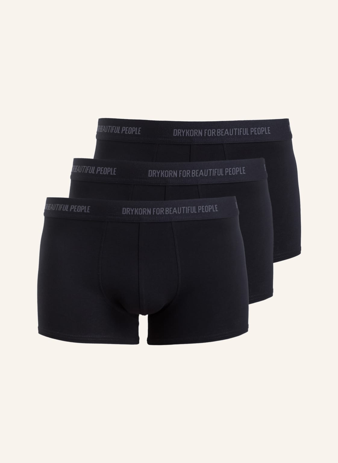 Drykorn 3er-Pack Boxershorts Corbin schwarz Drykorn 3er-Pack Boxershorts Corbin schwarz von drykorn
