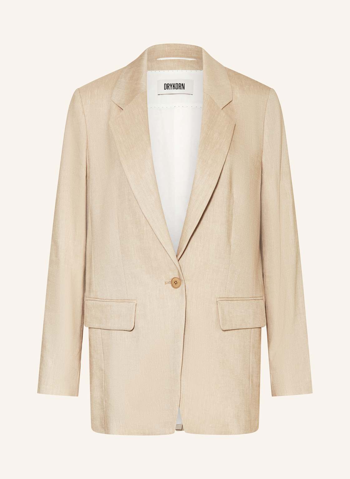 Drykorn Blazer Glendale Mit Leinen beige Drykorn Blazer Glendale Mit Leinen beige von drykorn