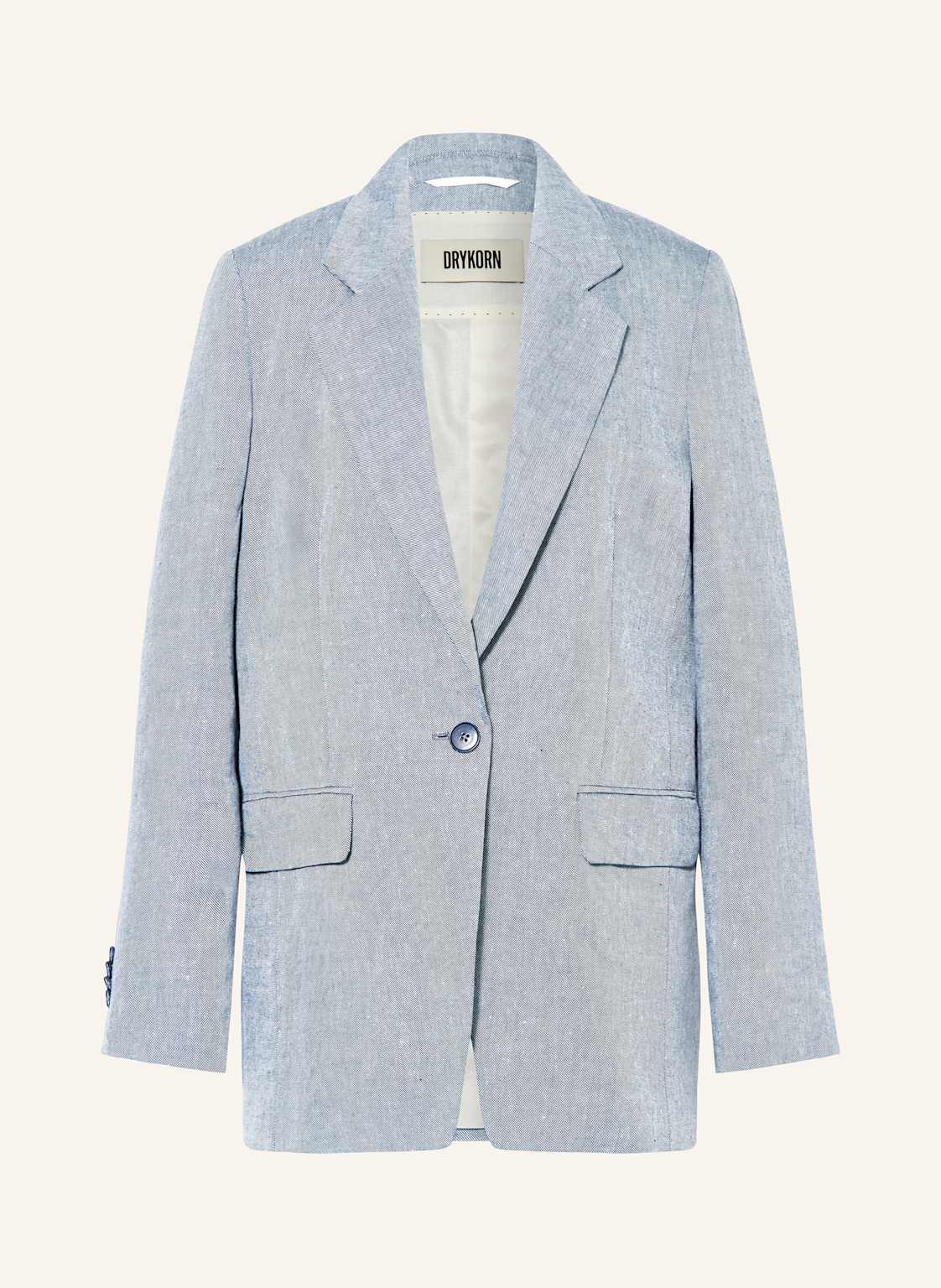 Drykorn Blazer Glendale Mit Leinen blau Drykorn Blazer Glendale Mit Leinen blau von drykorn