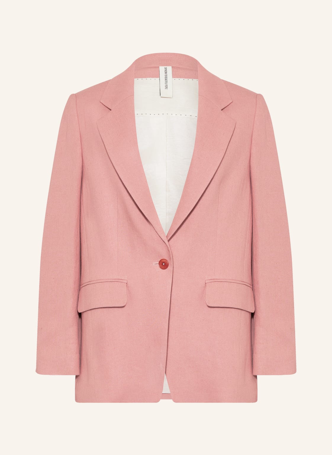 Drykorn Blazer Glendale Mit Leinen rosa von drykorn