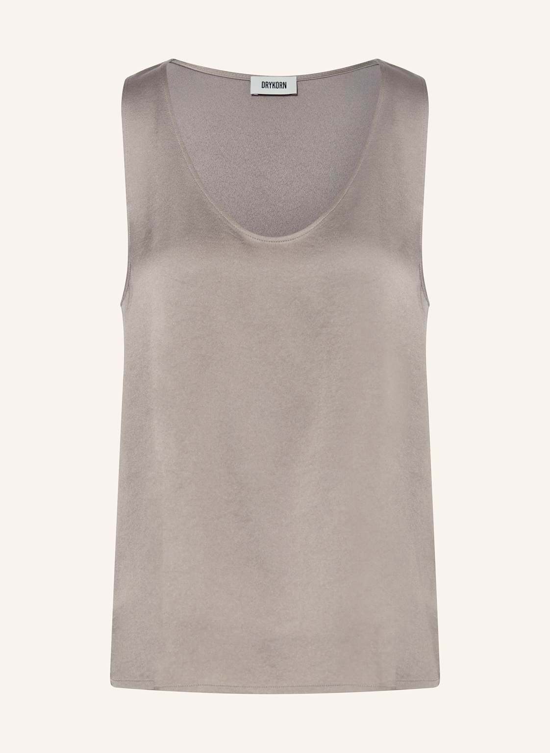Drykorn Blusenshirt Aminah Aus Satin beige Drykorn Blusenshirt Aminah Aus Satin beige von drykorn