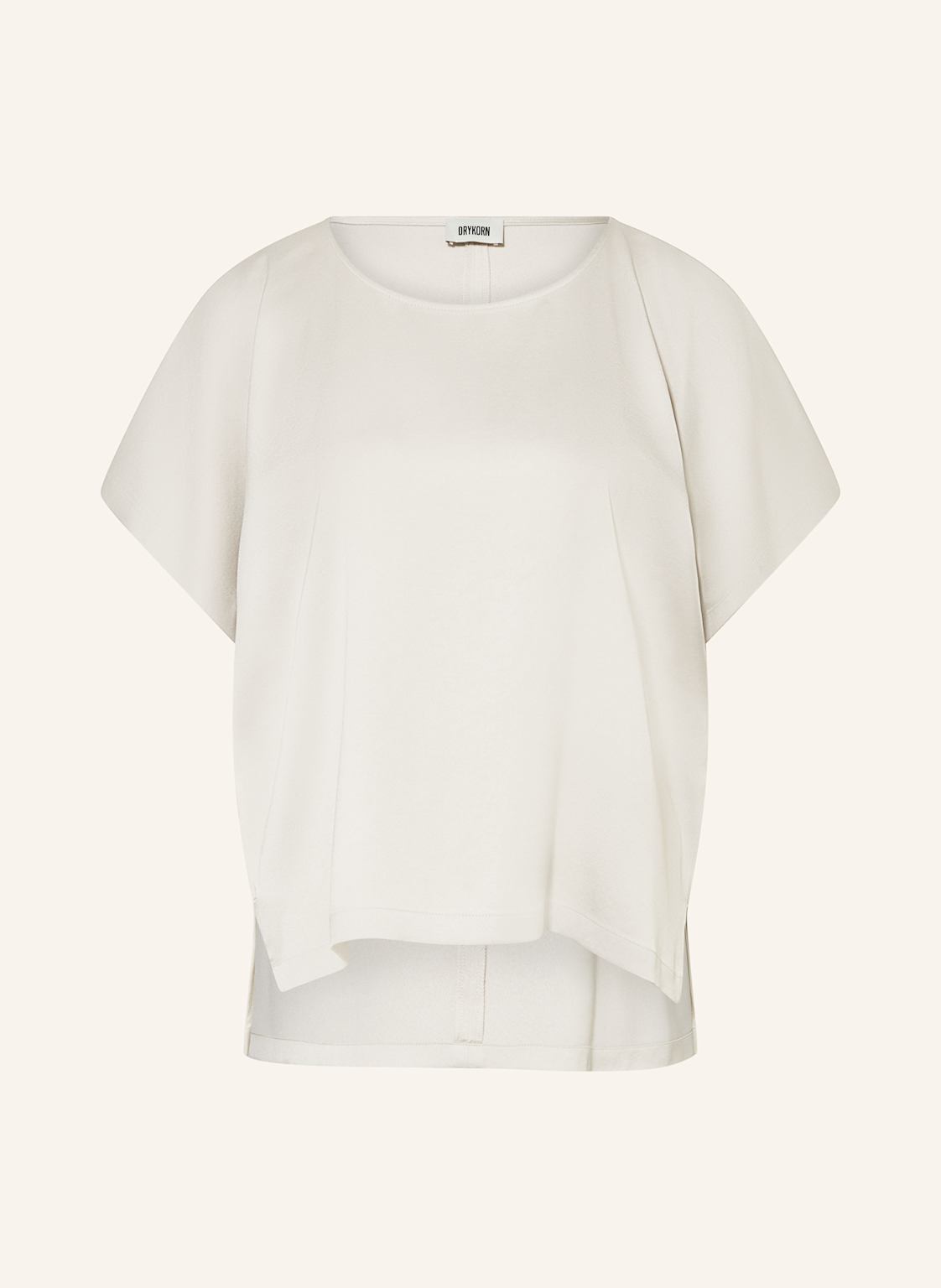 Drykorn Blusenshirt Coramy Aus Satin grau Drykorn Blusenshirt Coramy Aus Satin grau von drykorn