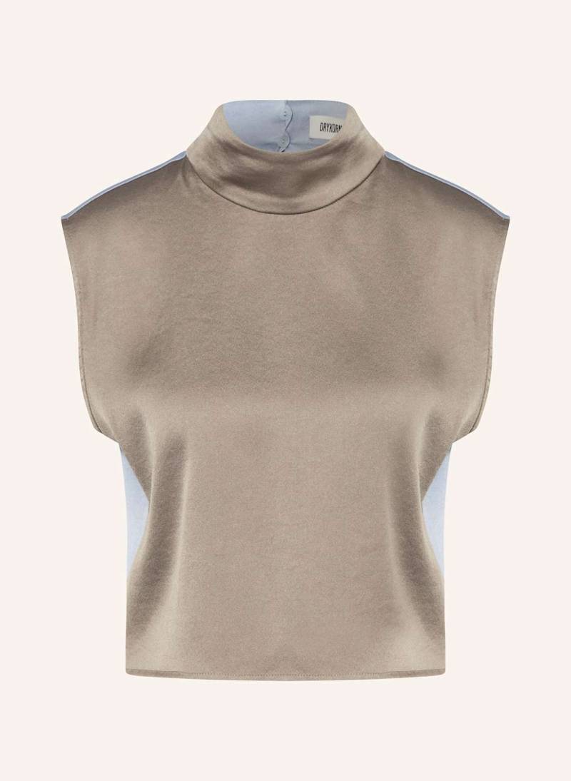 Drykorn Blusentop Dafina beige von drykorn