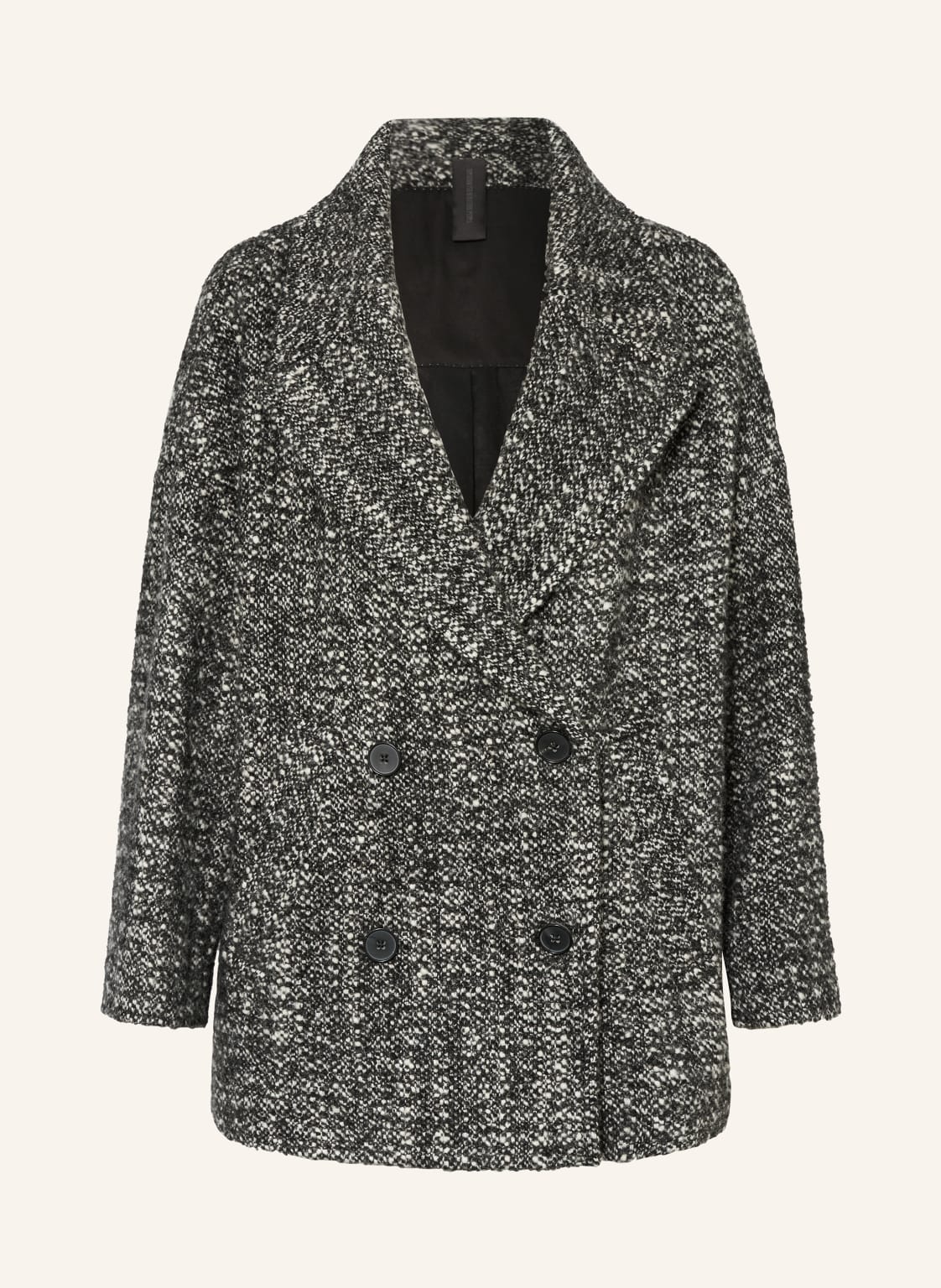 Drykorn Cabanjacke Ranby Aus Bouclé grau von drykorn