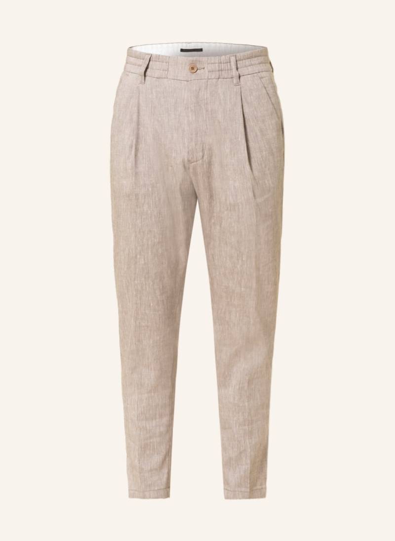 Drykorn Chino Chasy Relaxed Fit Mit Leinen beige von drykorn