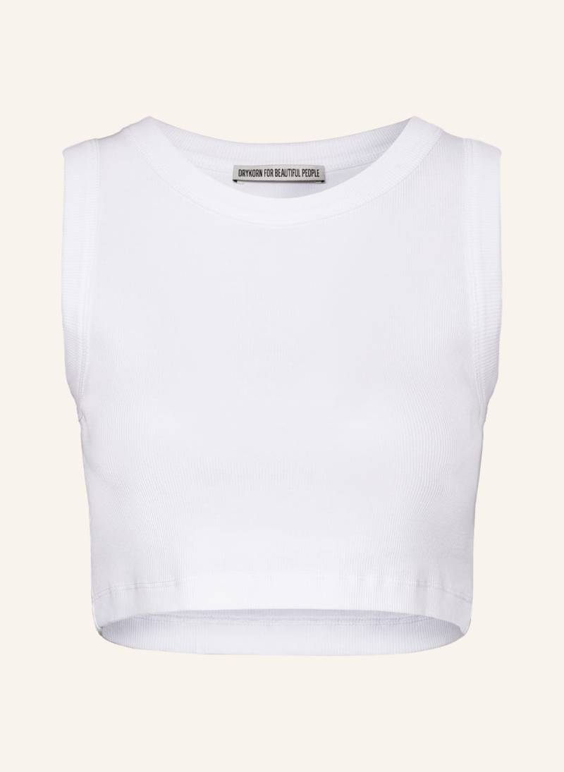 Drykorn Cropped-Top Nadeen weiss von drykorn