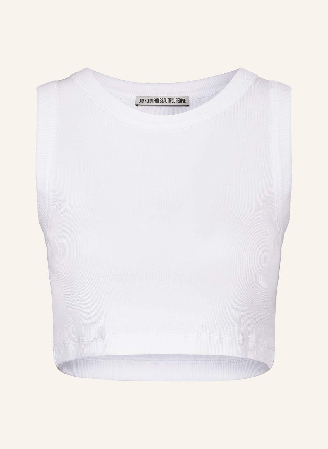 Drykorn Cropped-Top Nadeen weiss von drykorn