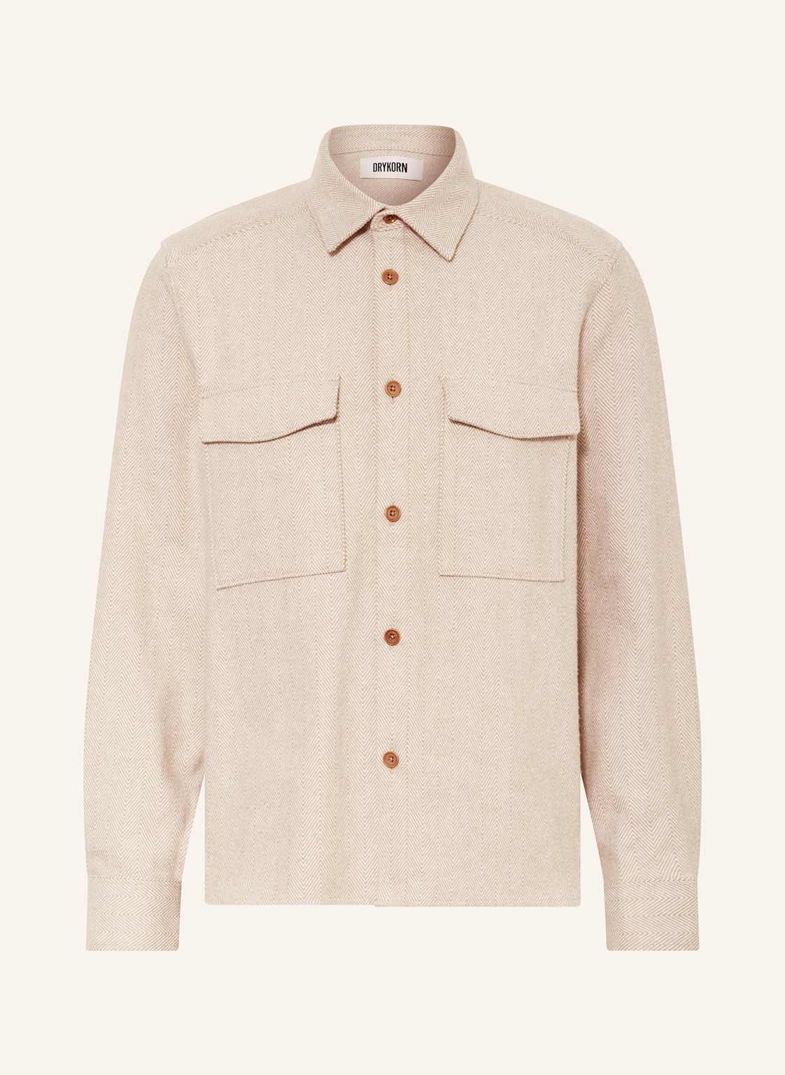Drykorn Flanell-Overjacket Gunray braun Drykorn Flanell-Overjacket Gunray braun von drykorn